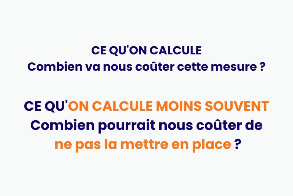 Combien coûte à une entreprise le fait de ne pas mettre en place une mesure de prévention QSE ?